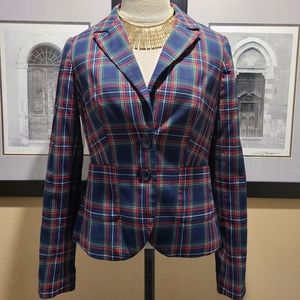 The Limited Plaid Woman's Jacket Blazer, Size XS